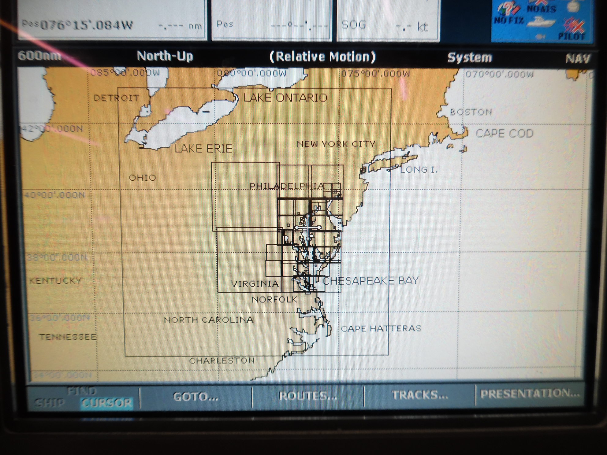 Navionics Platinum Plus Chart Cards Chesapeak Bay CF/634P+ 4GB Max