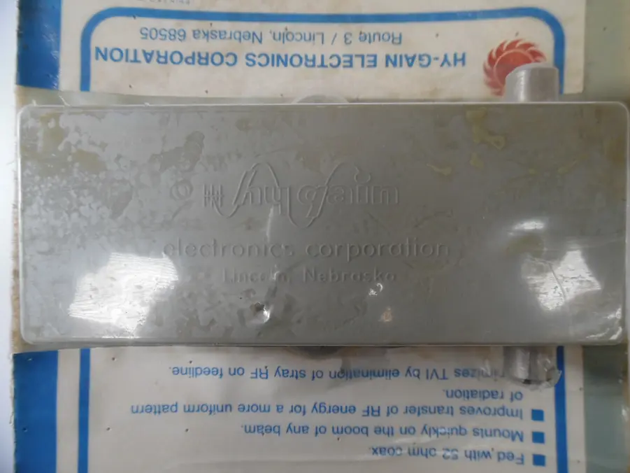 HyGain BN27A Ferrite Balun 27Mc Model 544 for Radio