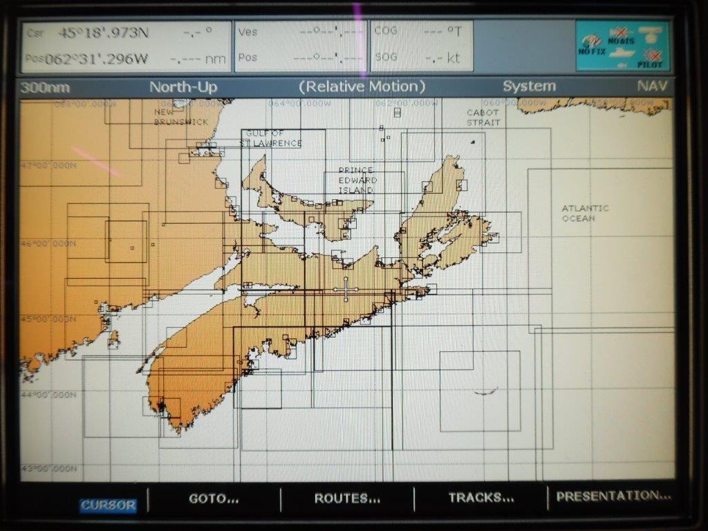 Navionics Platinum Plus Chart Cards Nova Scotia St. Lawrence CF/902P2