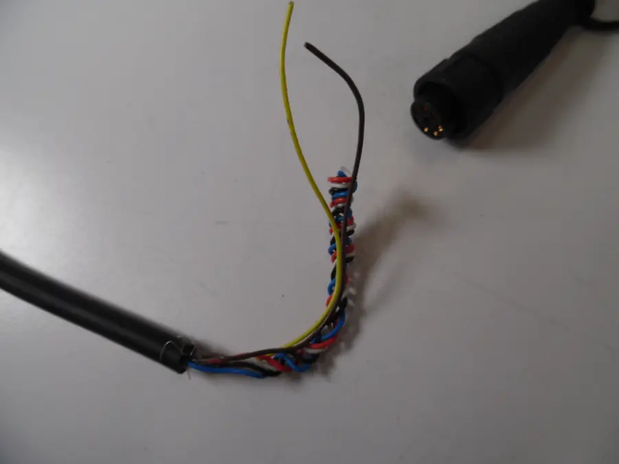 NMEA0183 and NMEA2000 7-Pin Cable Pigtail - N1012740 G11Kn/G8 Aux Cable - Image 2