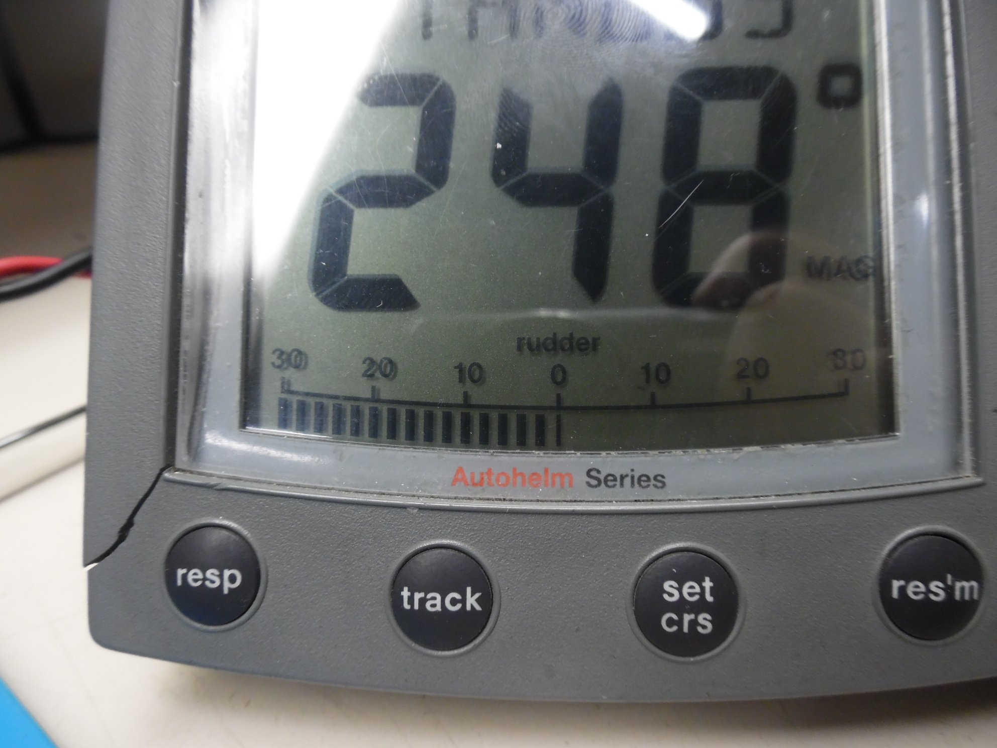 Raymarine Raytheon Autopilot Rudder Feedback Sensor/M81105/14in. Cable