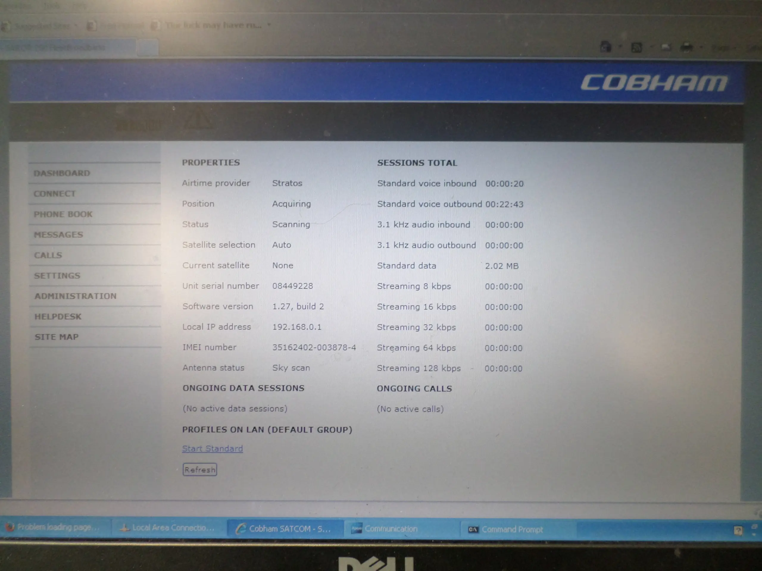 KVH Thrane and Thrane TracPhone FB250 Antenna TT3050A for Satellite