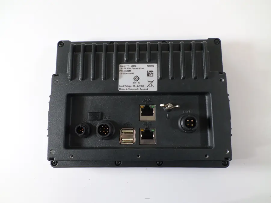 Cobham Sailor 6004 Control Panel for Sailor AIS System, Navtex, etc.* - For Parts - Image 2