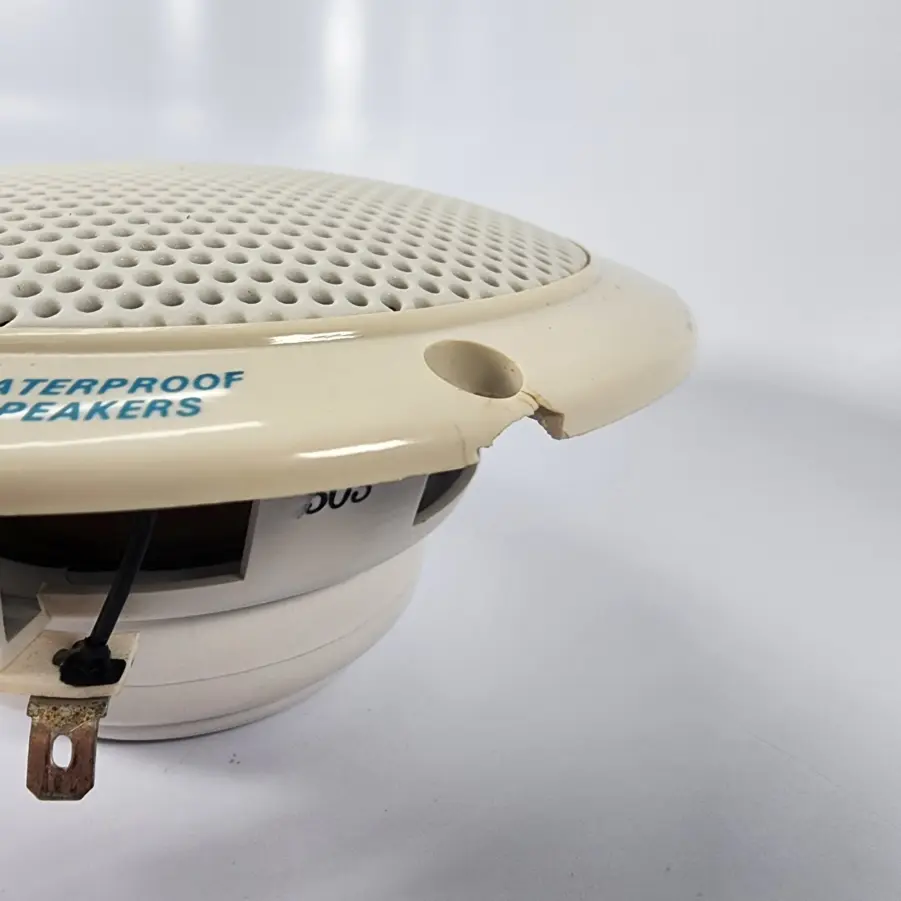[1 Pair] Sound Marine 6052 5" White Coaxial Marine Speakers - 4ohms 80w - Tested - Image 5