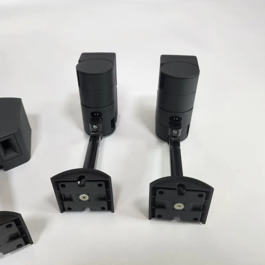 Set of 5 Bose Jewel Cube Surround Speakers - 4 Satellite/1 Center - With Mounts - Image 9