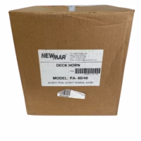 Newmar PA-60/40 Deck Horn/ Hailer - White NEW- Open Box