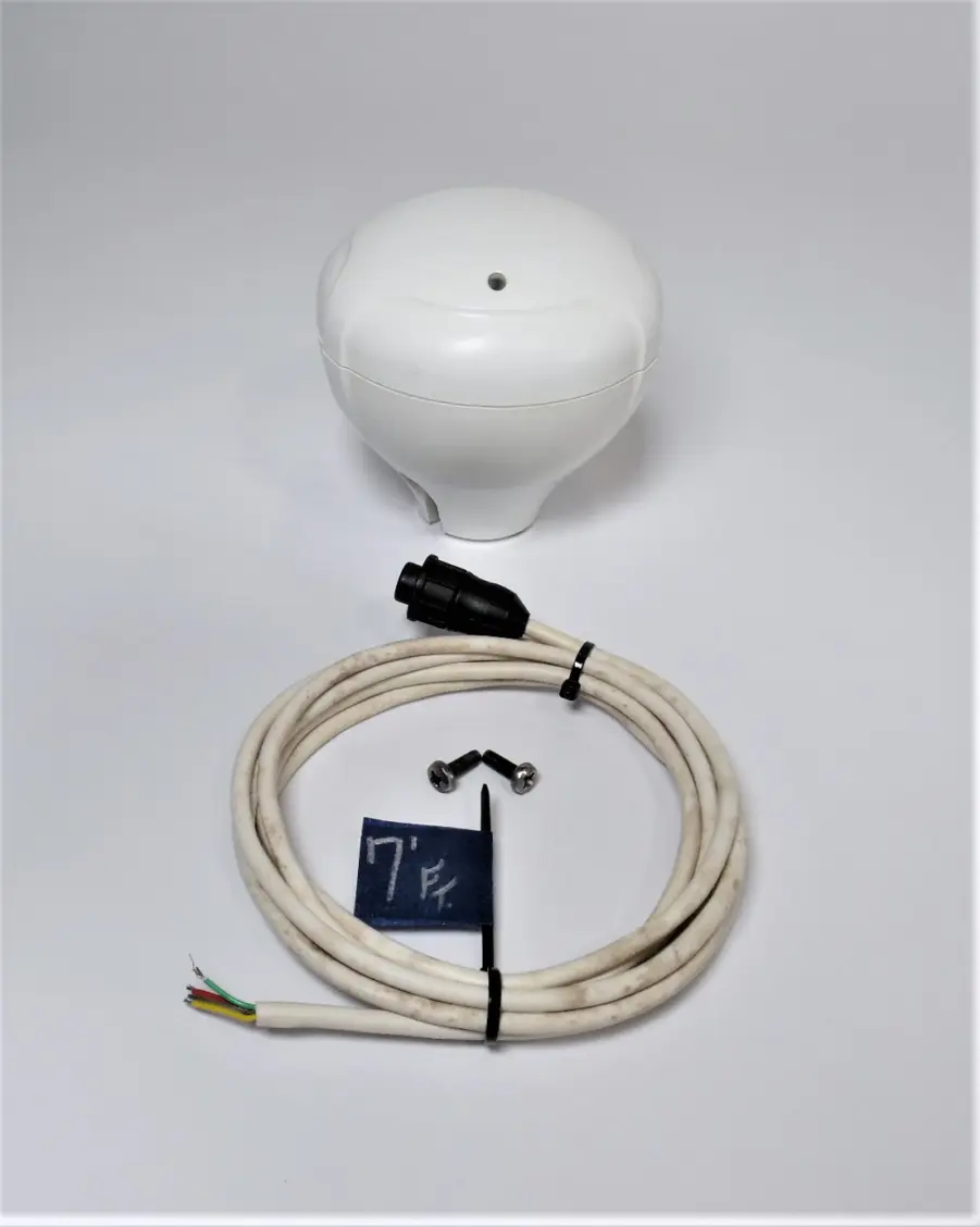 Raymarine Raystar 125 GPS Antenna w/ New Battery & Accessories E32042