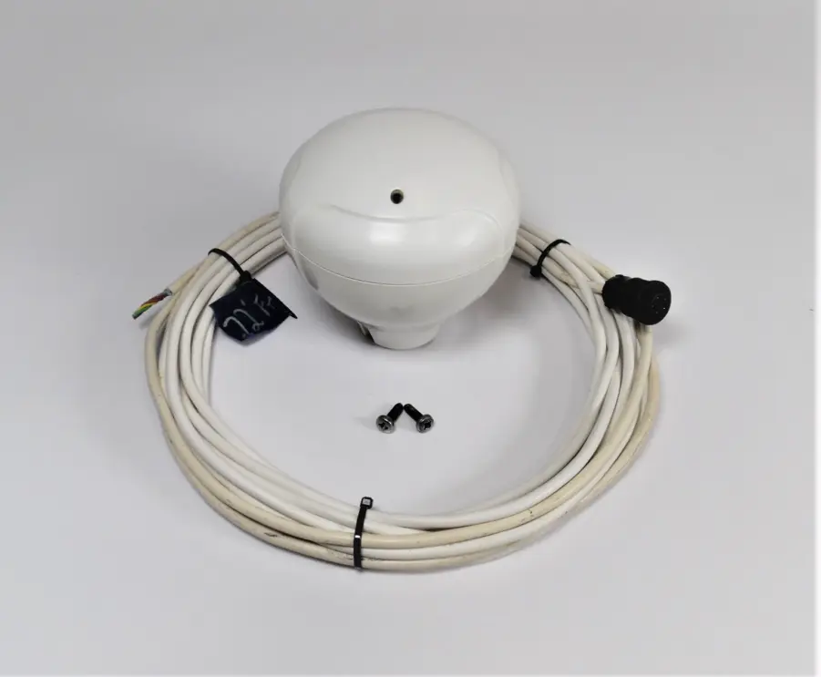 Raymarine Raystar 125 GPS Antenna with New Battery + Accessories