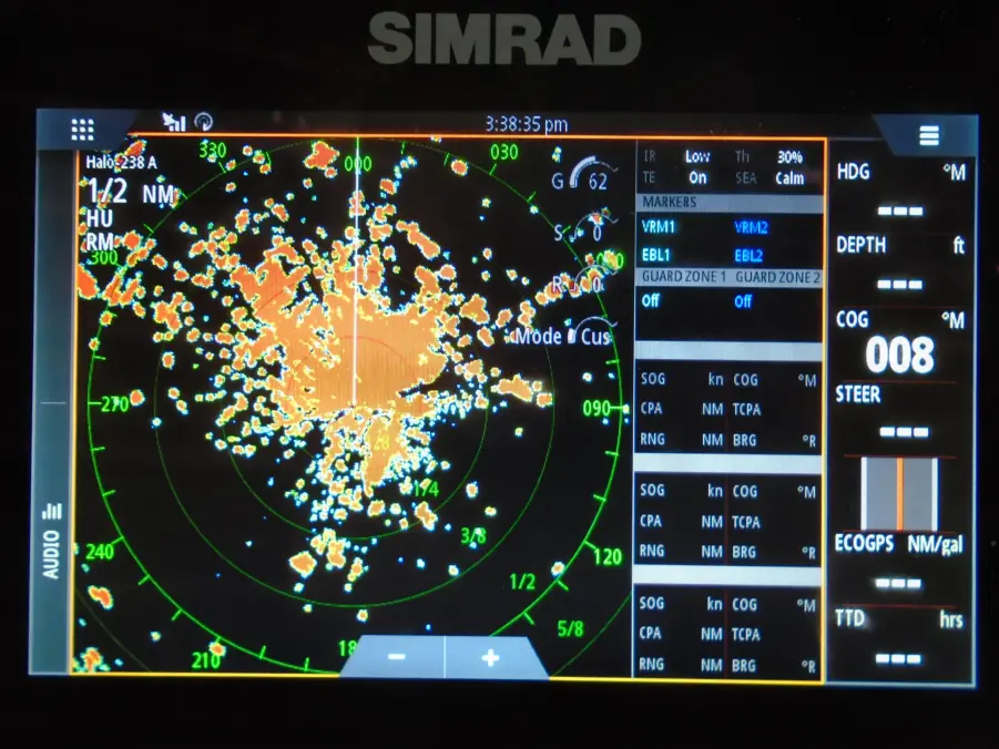 SIMRAD HALO 4 Pulse Compression Radar 4′ Open Array W/RI-12 (BENCH TESTED) - Image 3
