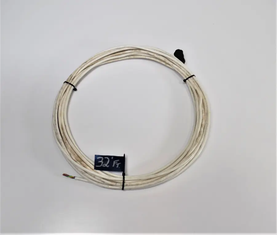 Raymarine Raystar 125 GPS Antenna 32′ (ft.) 5-Pin *Cable ONLY* R38104 / E36013 – TESTED!