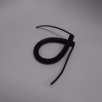 VHF CB HAM Radio *REPLACEMENT COILED SPIRAL CABLE* - 12 Conductor for Microphone