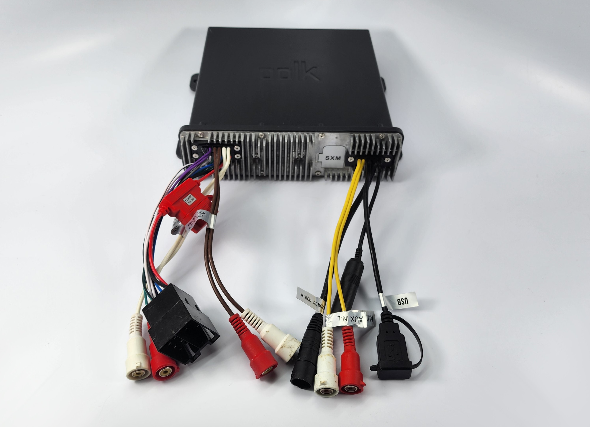 Polk P1TA Marine Stereo Black Box Receiver For Parts/AsIs See