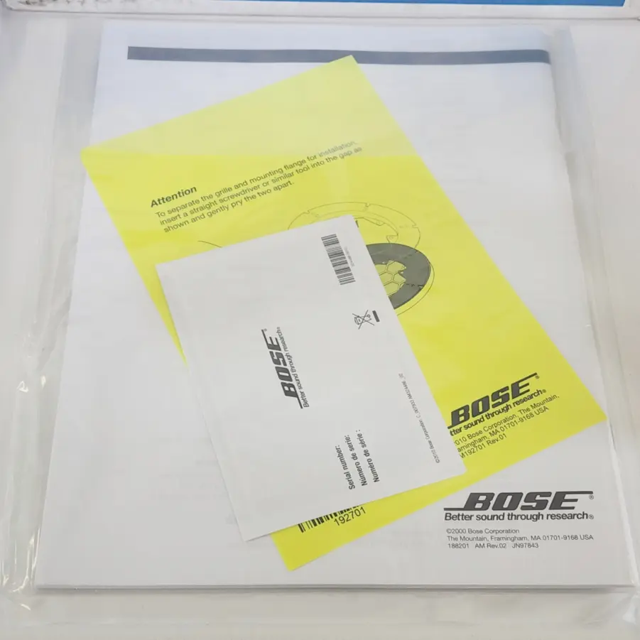 (1 Pair) NEW Bose 131 4.5" Ported Enclosure Marine Speakers with White Grilles - Image 12