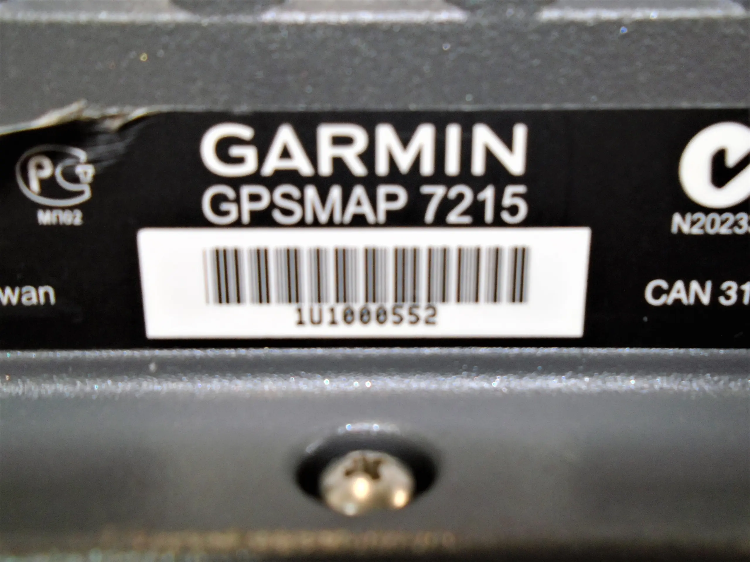 Garmin GPSmap 7215 Touchscreen MFD (Tested Good) W/Sun Cover Max