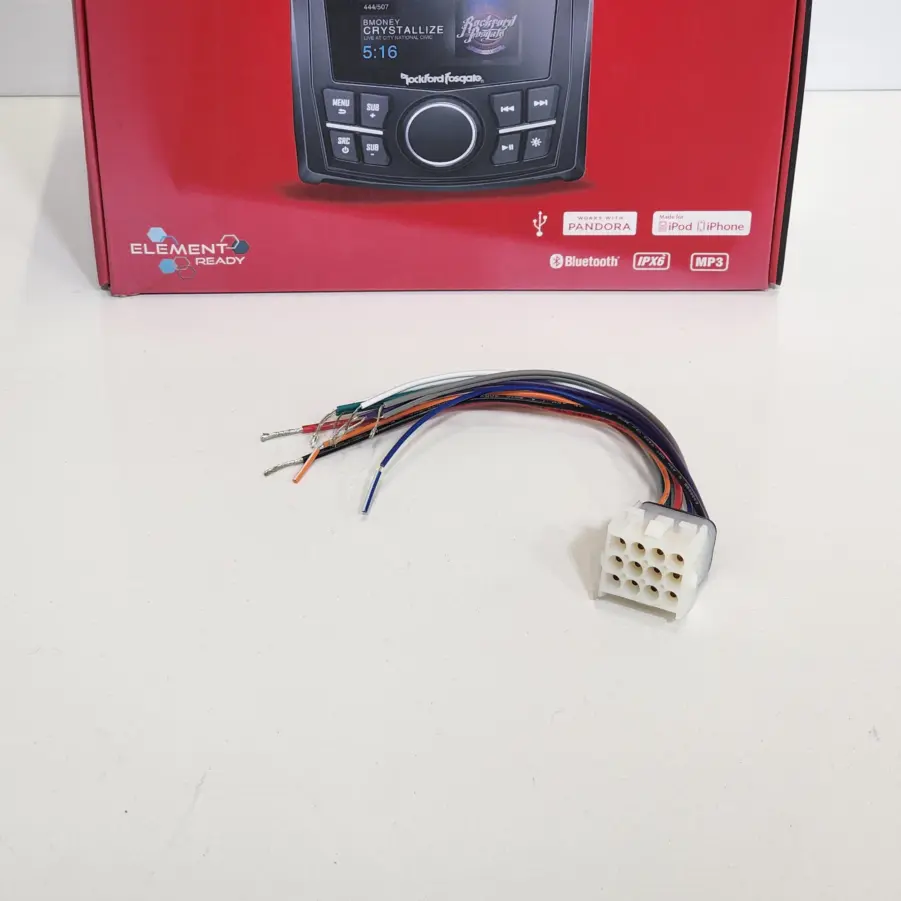 Rockford Fosgate PMX-2 Punch Marine Compact AM/FM/WB Digital Media Receiver 2.7" Display - Image 8