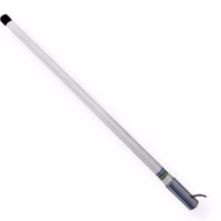 Shakespeare 4801 2-FT Cellular Marine Antenna w/ Chrome Ferrule - New Old Stock