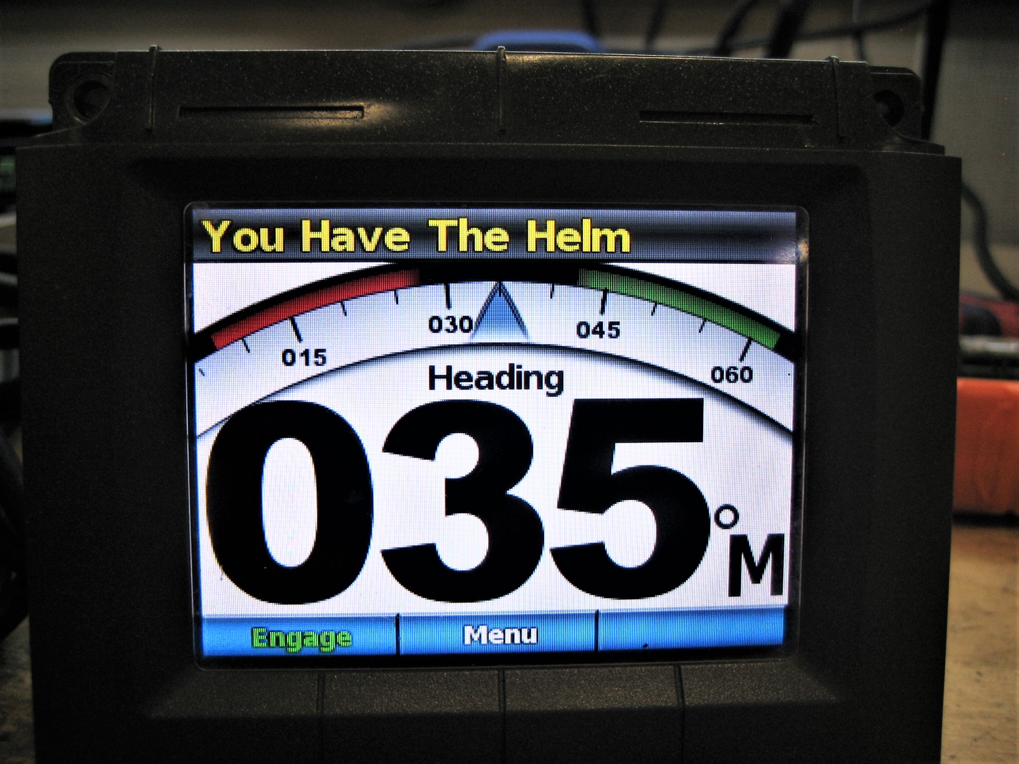 Garmin//Boat Autopilot Compass Ball/GHP 10 CCU/Tested Good Cond010