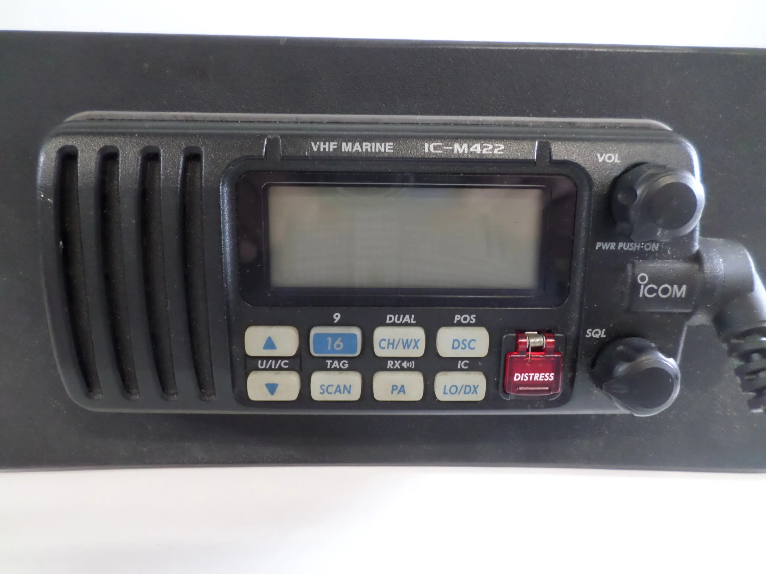 ICM422 Marine VHF Radio w/ HM150B Mic and mounting Plate