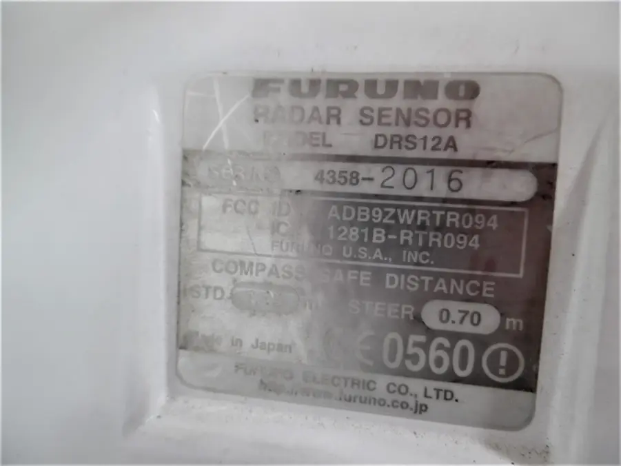 Furuno - MFD12 DRS12a - 12KW UHD Open Array - Radar System - Tested/Updated - Image 11