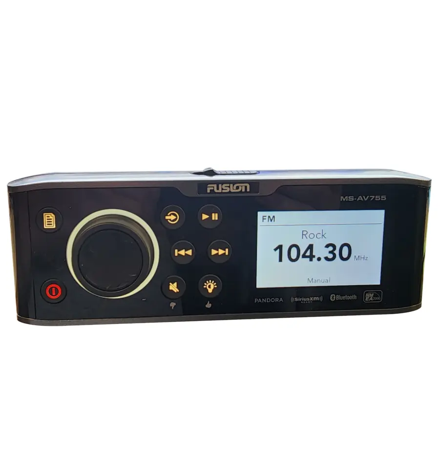 Fusion MS-AV755 AM/FM Stereo DVD/CD Player w/ FusionLink and BT - Tested/Working - Image 10