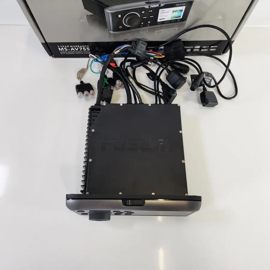 Fusion MS-AV755 AM/FM Stereo DVD/CD Player with FusionLink and BT - Working - Image 3