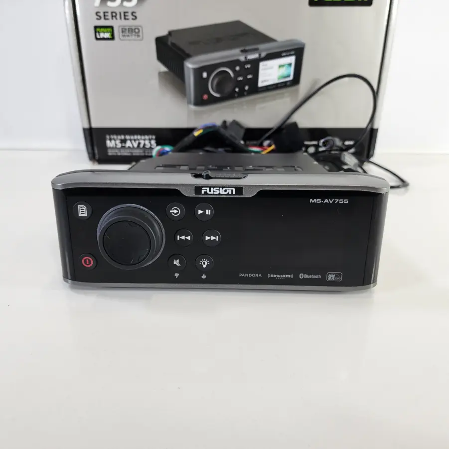 Fusion MS-AV755 AM/FM Stereo DVD/CD Player with FusionLink and BT - Working - Image 4