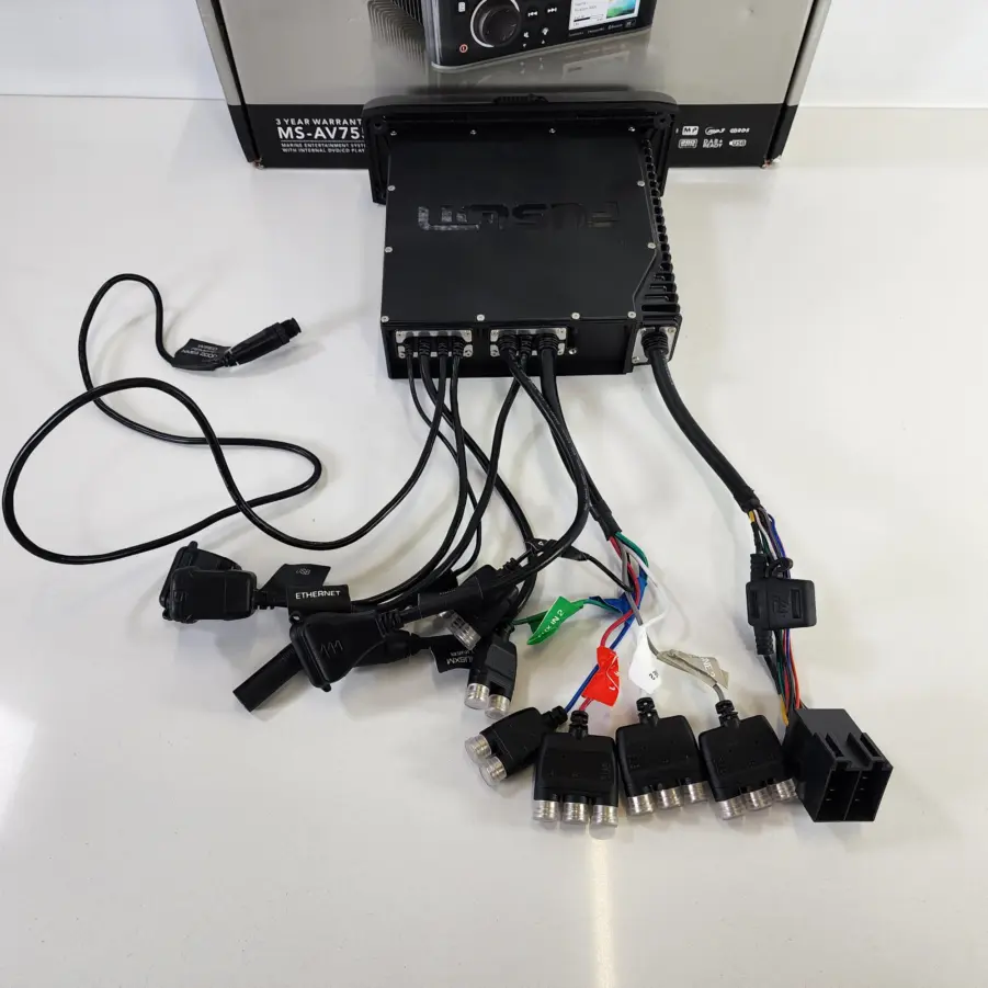 Fusion MS-AV755 AM/FM Stereo DVD/CD Player with FusionLink and BT - Working - Image 6