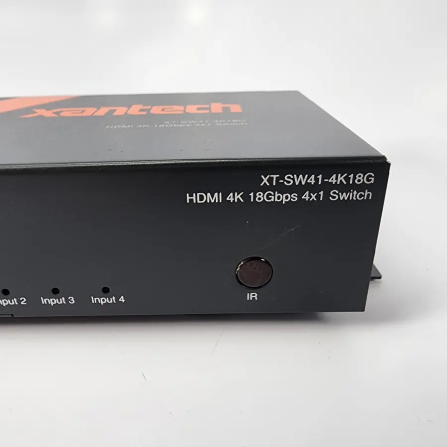 Xantech HDMI 4K 4x1 Switcher with Audio Breakout and EDID Management - XT-SW41-4K18G - Tested - Image 6