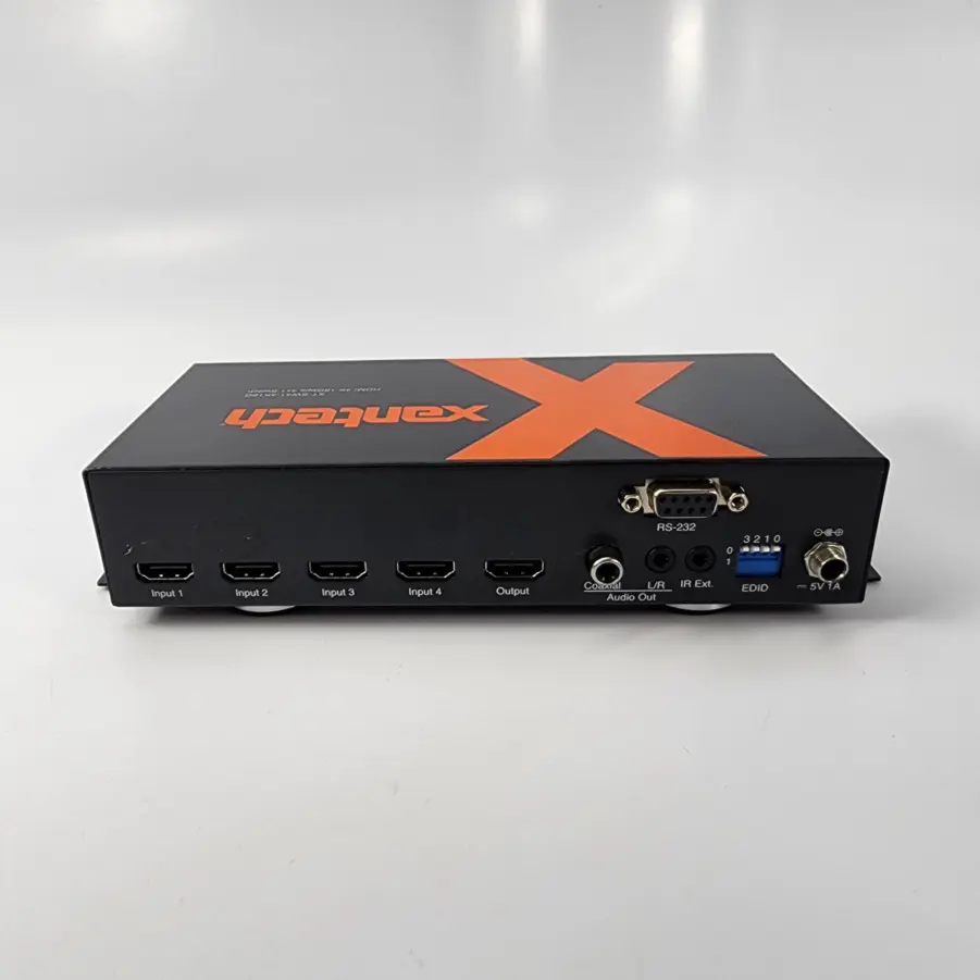 Xantech HDMI 4K 4x1 Switcher with Audio Breakout and EDID Management - XT-SW41-4K18G - Tested - Image 9