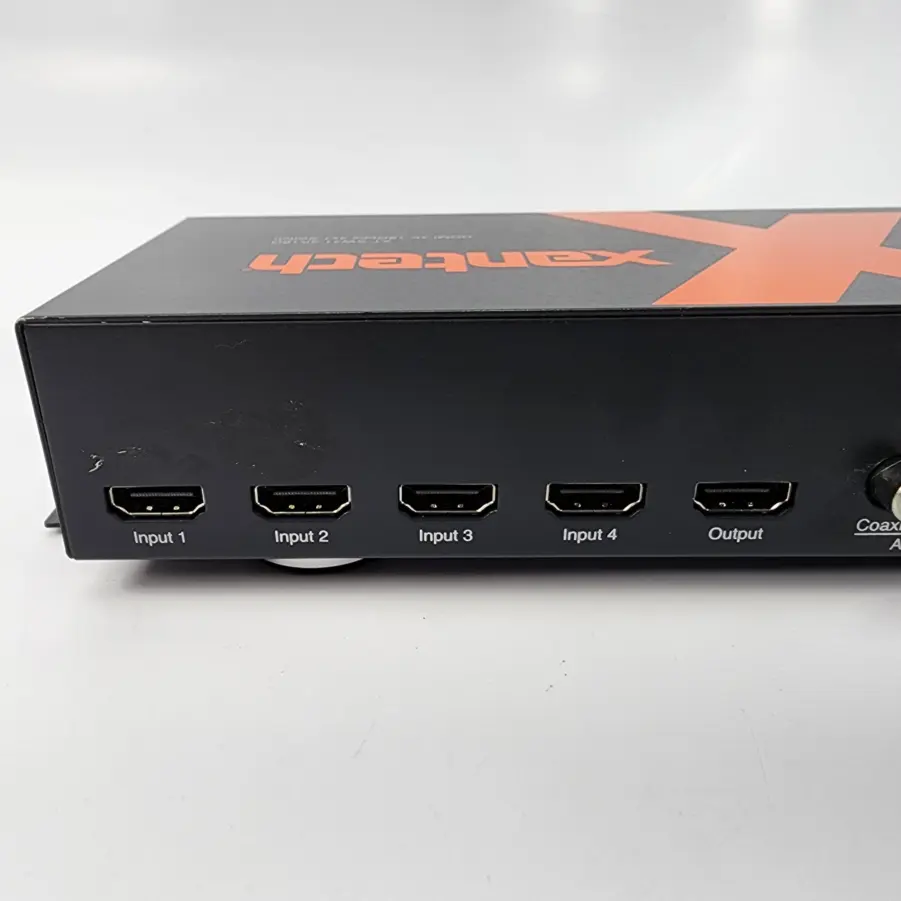 Xantech HDMI 4K 4x1 Switcher with Audio Breakout and EDID Management - XT-SW41-4K18G - Tested - Image 10