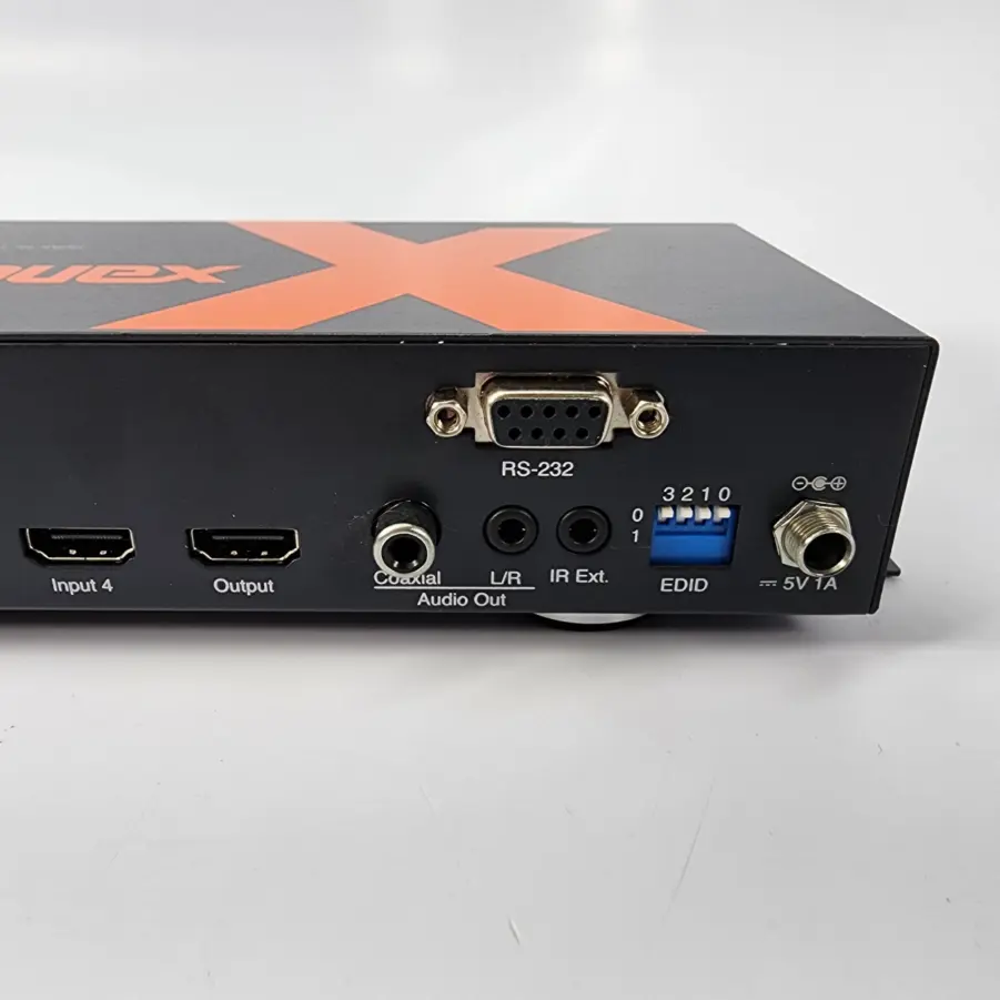 Xantech HDMI 4K 4x1 Switcher with Audio Breakout and EDID Management - XT-SW41-4K18G - Tested - Image 11