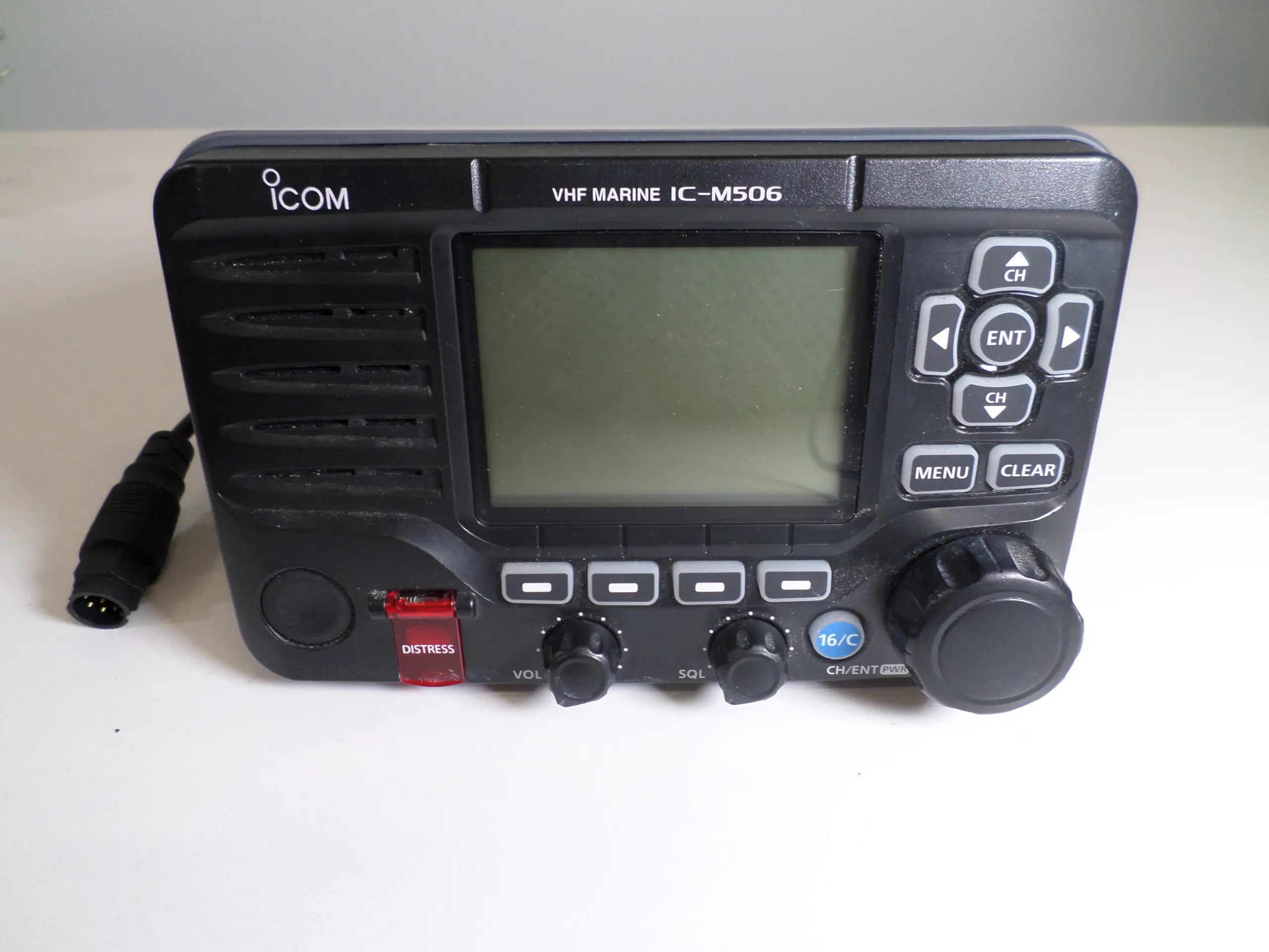 ICM506 Submersible Marine VHF Radio w/ HM205 Fist Mic Fully