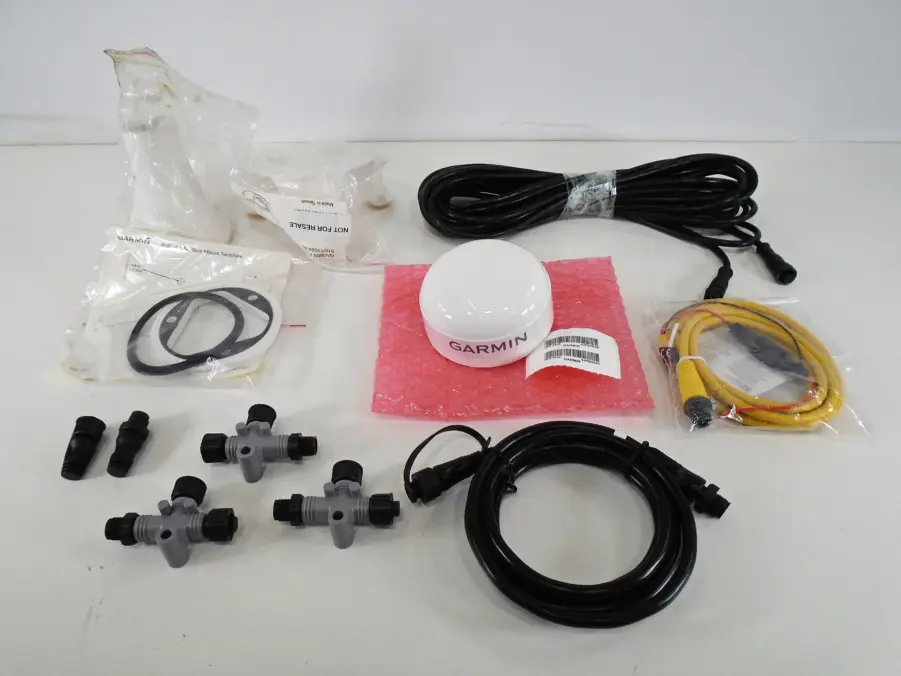 Garmin GPS 24XD Antenna NMEA2000 Backbone Kit New +3 Mounts