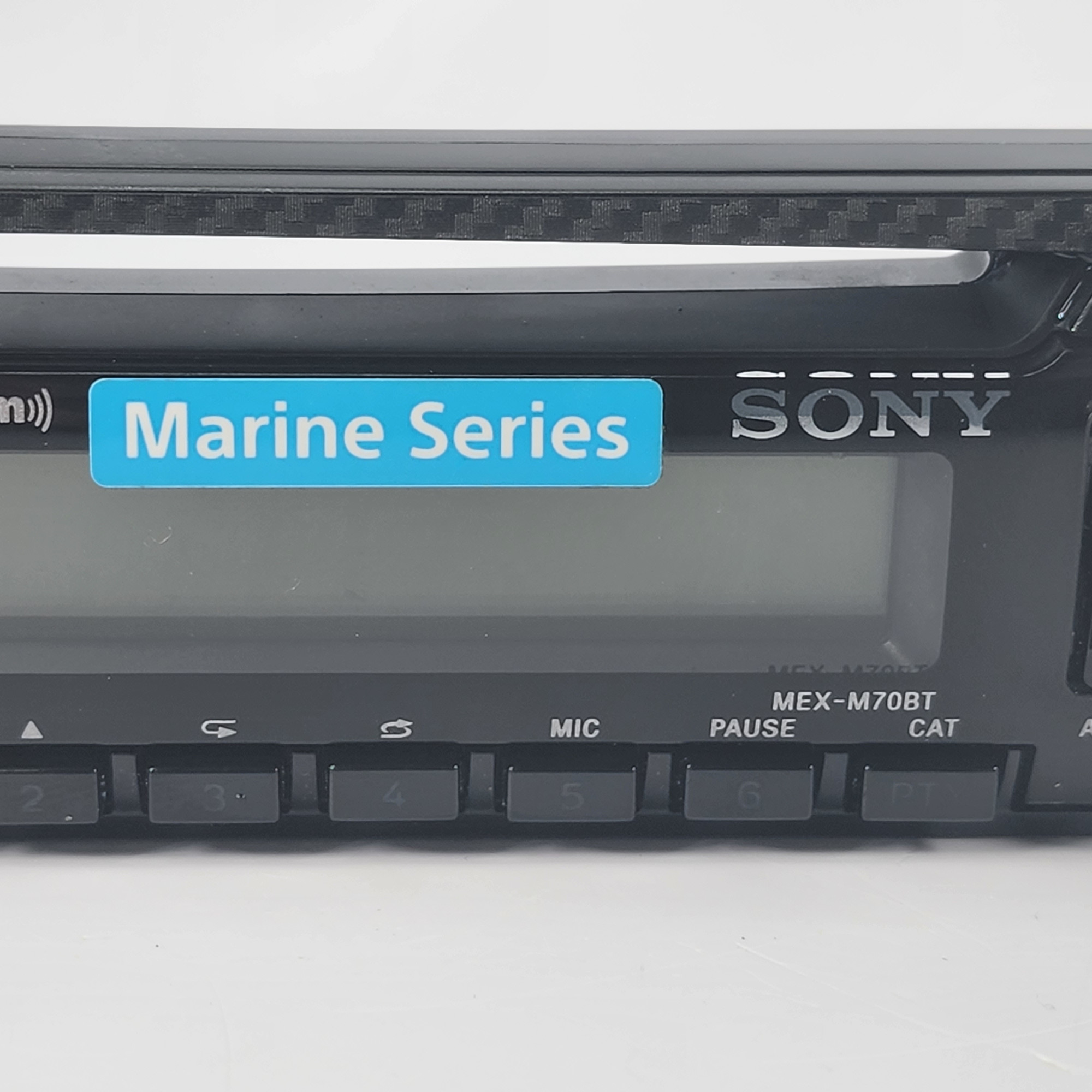 Face Plate for Sony MEXM70BT SingleDin Marine CD Receiver Used