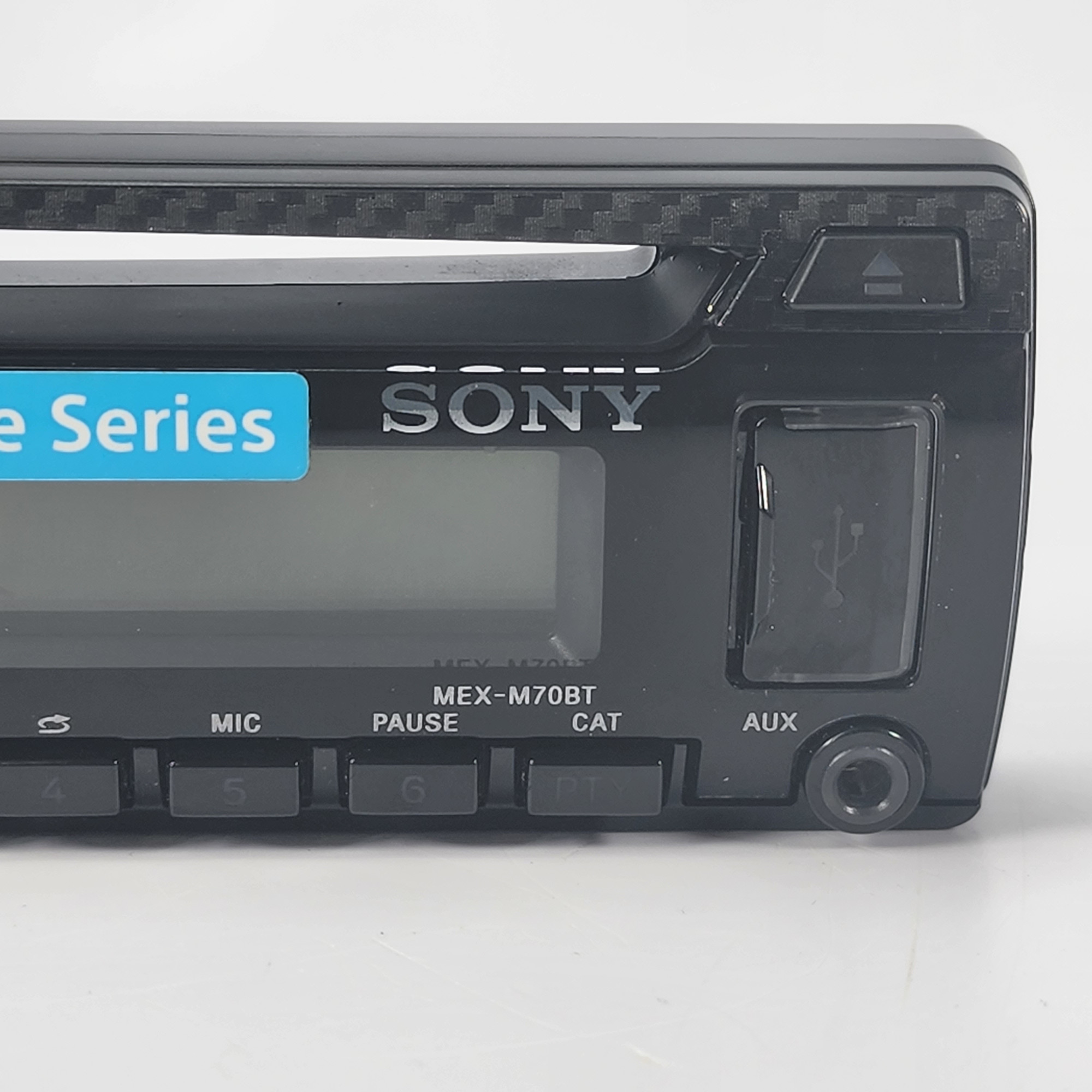 Face Plate for Sony MEXM70BT SingleDin Marine CD Receiver Used