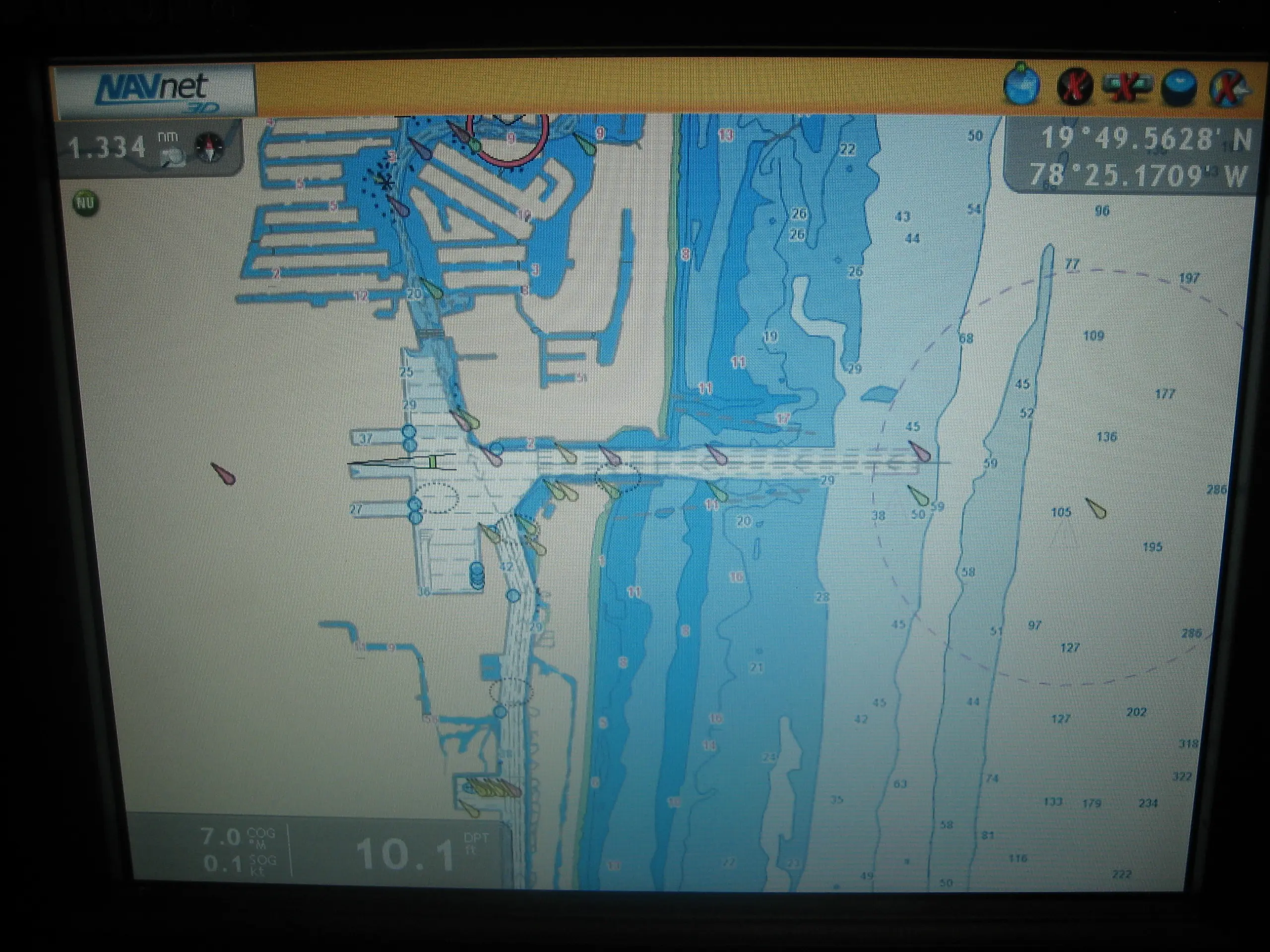Furuno navnet 3d mfd12 ok condition tested updated max
