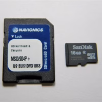 Navionics Platinum+ U.S. Northeast & Canyons SD/MicroSD Chart Card MSD/904P+ Updated 2012- Tested!