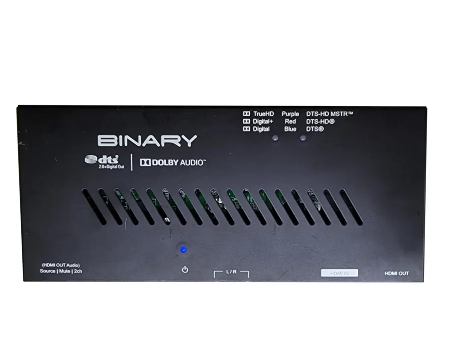 Binary 240 Series HDMI Audio DeEmbedder B240HD2AC Used Tested