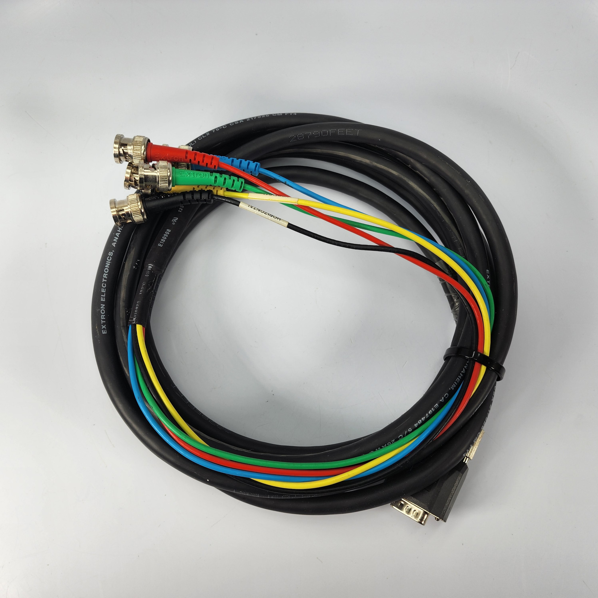 thumbnail image 2 of Extron 26-353-01 SVHSM-BNCF Adapter Cable - 8 Inch S-Video To BNC Female - Used Good Condition 2 of 2