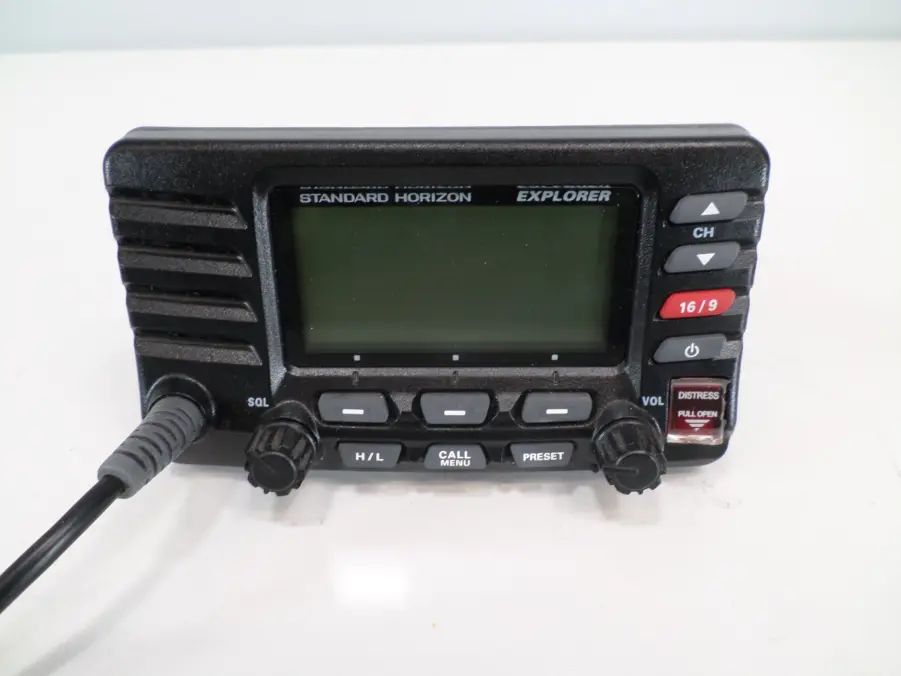 Standard Horizon GX1600 Explorer Marine VHF Radio with Mounting Bracket Max Marine Electronics