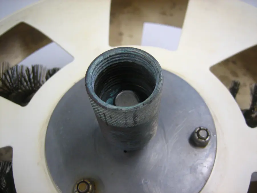 Marine Static Dissipator Arrester Lightning Good Cond 15" Diameter 1"-14 Threads - Image 5
