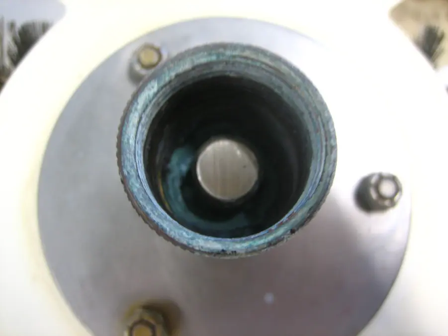 Marine Static Dissipator Arrester Lightning Good Cond 15" Diameter 1"-14 Threads - Image 6