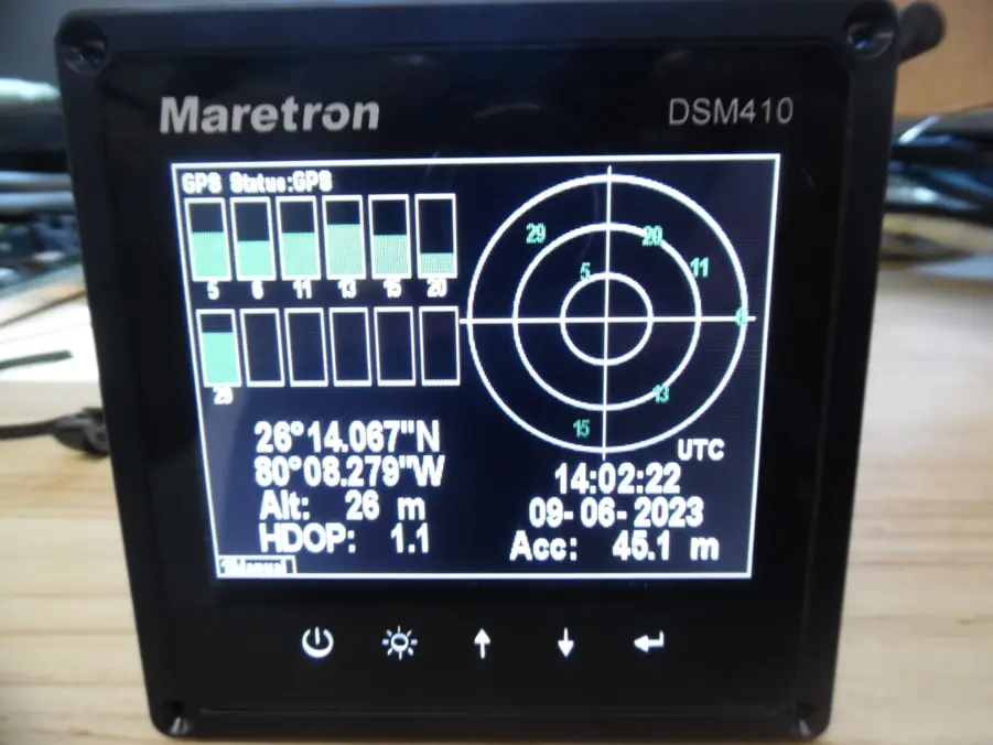 Maretron DSM410 High Bright Color Display 4.1" NMEA2000 Instrument - Image 7