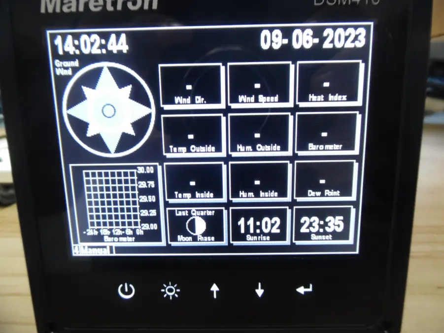 Maretron DSM410 High Bright Color Display 4.1" NMEA2000 Instrument - Image 8