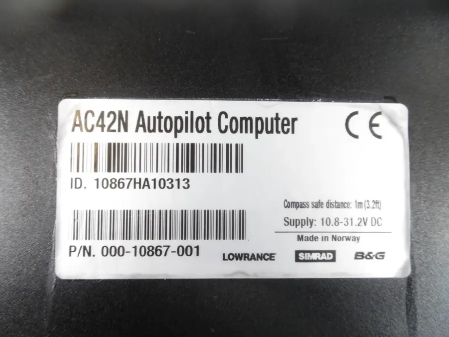 Simrad AC42N 000-10867-001 Autopilot Computer Tested and Updated! - Image 4