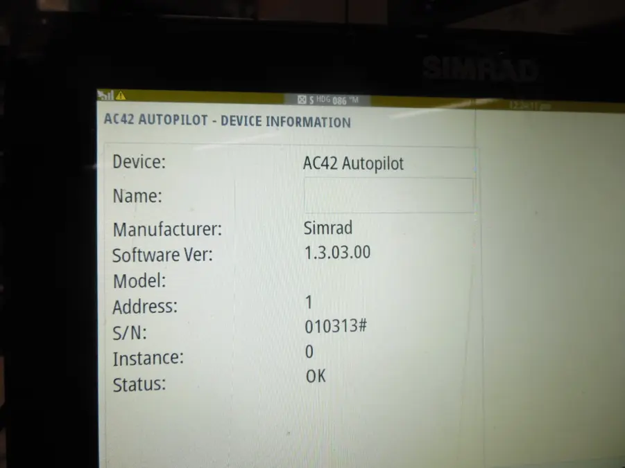 Simrad AC42N 000-10867-001 Autopilot Computer Tested and Updated! - Image 8