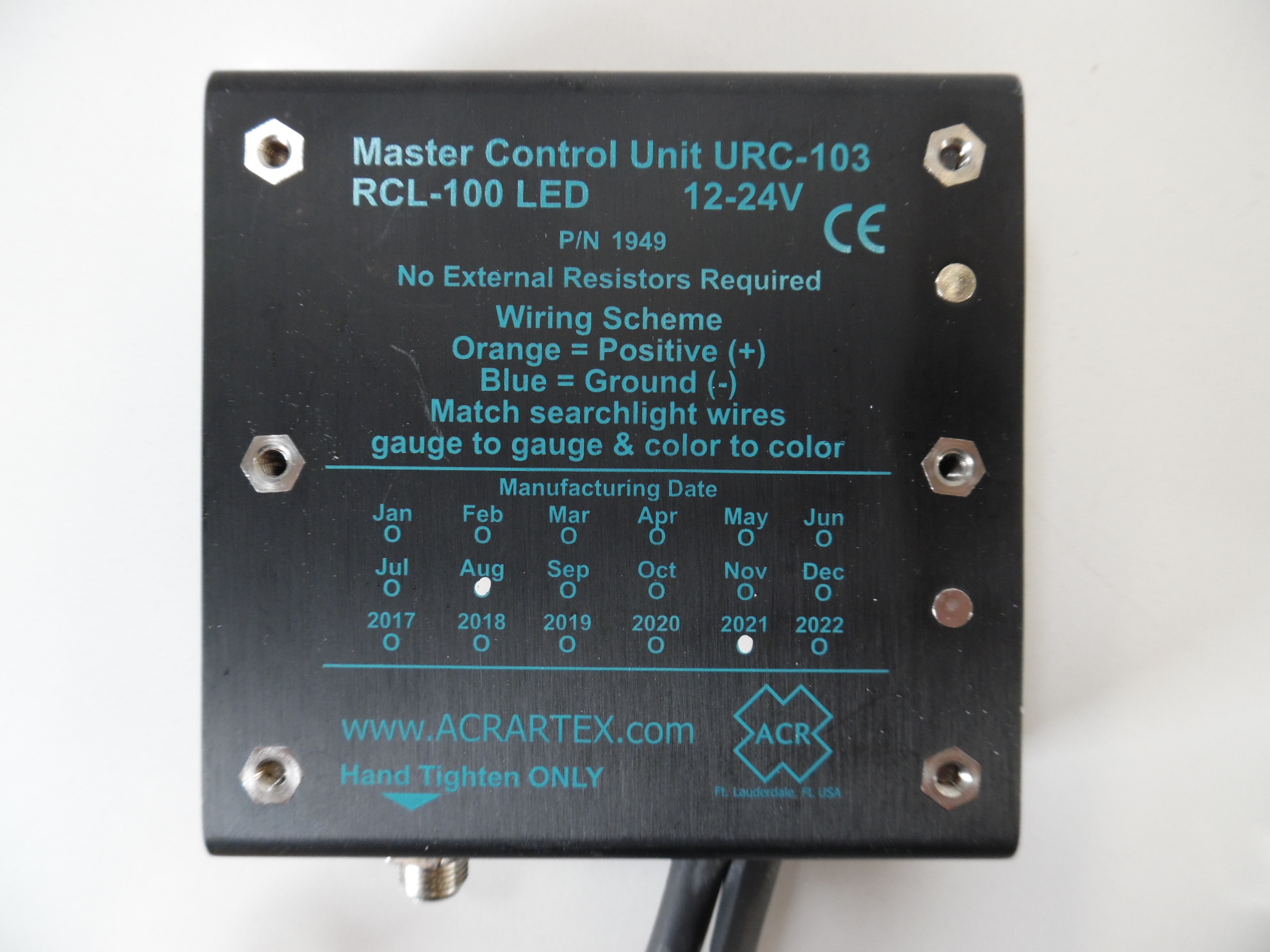 ACR RCL100 LED Spotlight With Point Pad 12/24V (Tested Good) Max