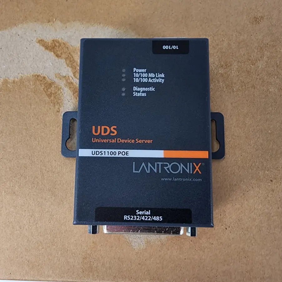 Lantronix Device Server UDS1100 One Port Serial (RS232/ RS422/ RS485) to IP Ethernet - New Open Box - Image 3