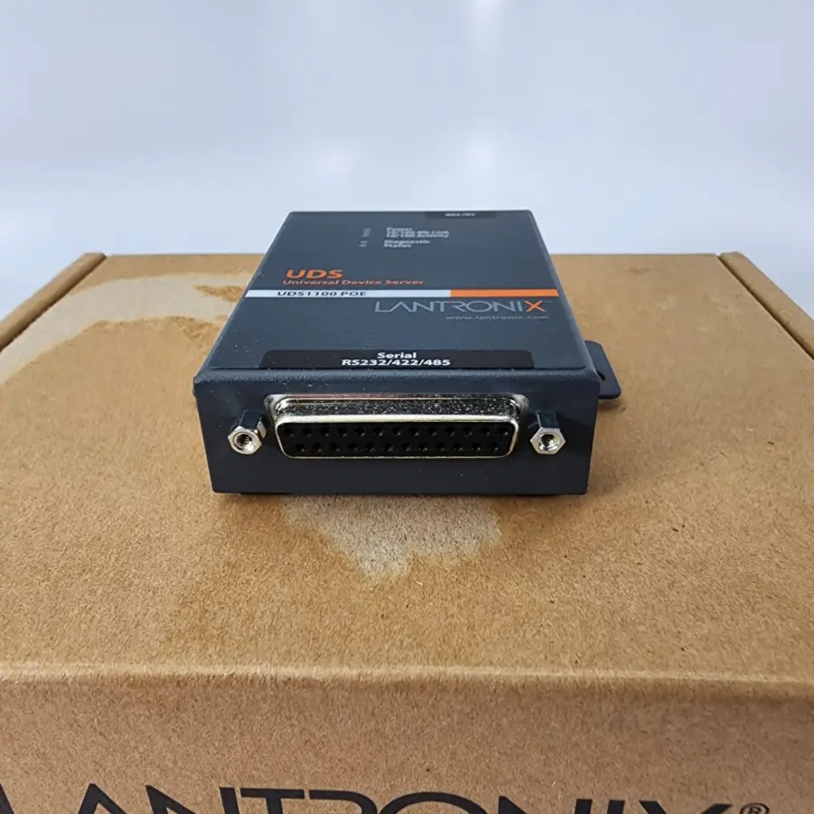 Lantronix Device Server UDS1100 One Port Serial (RS232/ RS422/ RS485) to IP Ethernet - New Open Box - Image 4