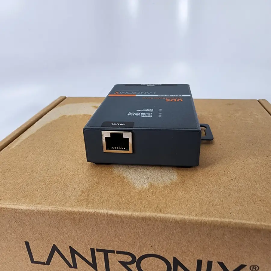 Lantronix Device Server UDS1100 One Port Serial (RS232/ RS422/ RS485) to IP Ethernet - New Open Box - Image 5